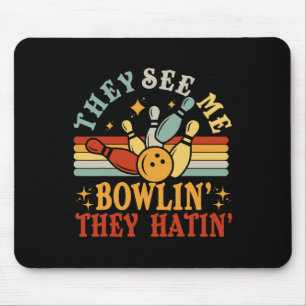 Lustig, Sie sehen mich Bowling spielen, sie hassen Mousepad