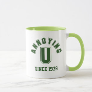 Lustig, Sie störend Tasse, grün Tasse