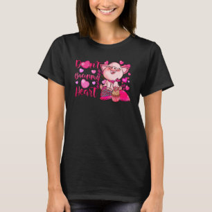 Lustig Speck nicht mein Herz Süßes Schwein Valenti T-Shirt