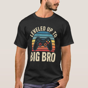 Lustig stieg auf zu Großer Bruder Video Gamers Gam T-Shirt