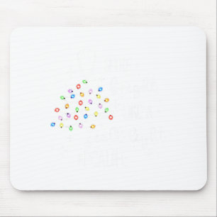 Lustig strahlt hell wie ein Ruflicht Weihnachten P Mousepad