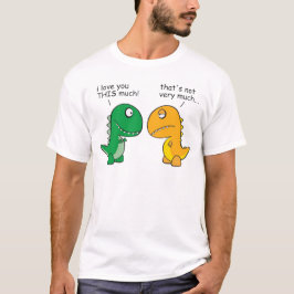 Lustig-t-Rex-klein-ArmCartoon T-Shirt