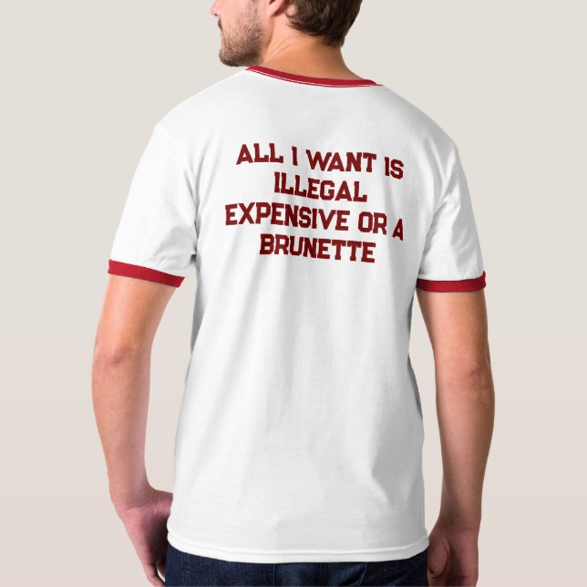 Lustig T-Shirt (Schwarz voll)
