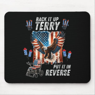 Lustig, Terry zurücksetzen, Rückwärtsgang einlegen Mousepad