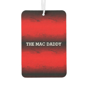 Lustig The Mac Daddy Rot und Schwarz Gradient Grun Autolufterfrischer