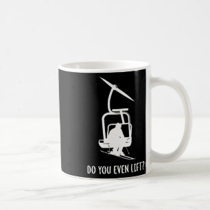 Lustig, trainierst du überhaupt Ski Kaffeetasse