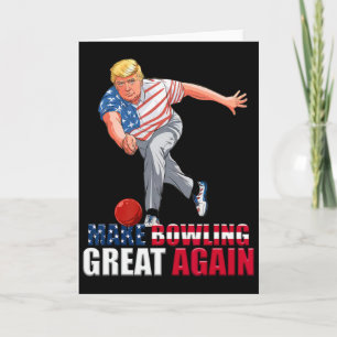 Lustig Trump Bowling macht Bowling wieder großarti Karte