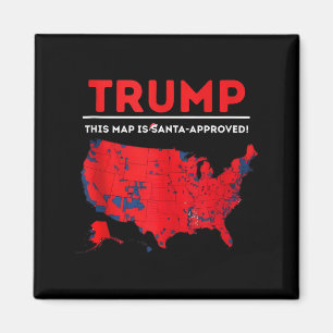Lustig Trump Diese Karte Ist Von Santa Genehmigt S Magnet
