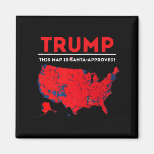 Lustig Trump Diese Karte Ist Von Santa Genehmigt S Magnet