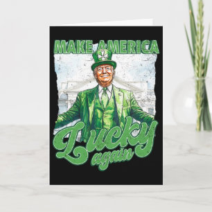 Lustig Trump macht St. Patrick's Day wieder großar Karte