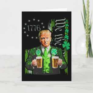 Lustig Trump macht St. Patrick's Day wieder großar Karte