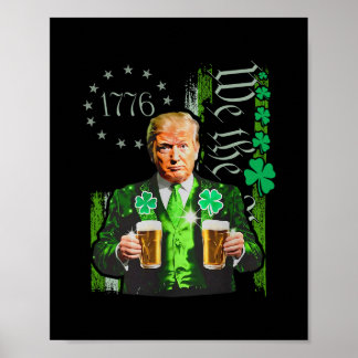 Lustig Trump macht St. Patrick's Day wieder großar Poster