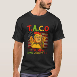 Lustig Trump Taco Trump kneift immer 4 T-Shirt