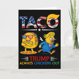 Lustig Trump Taco Trump kneift immer 9 Karte