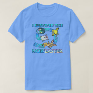 Lustig überlebte ich den Nor'Easter-Ostern-Cartoo T-Shirt