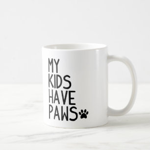 Lustig und niedlich haben meine Kinder Tatzen Kaffeetasse