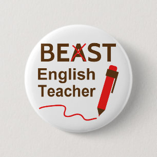 Lustig und Verrückt, Bestie oder beste Englischleh Button