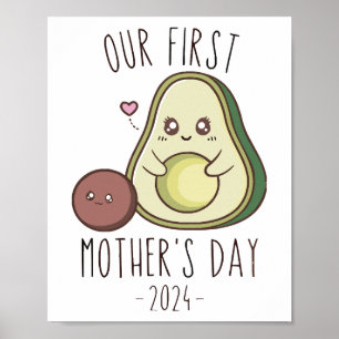 Lustig unser erster Muttertag Poster