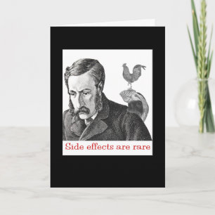 Lustig vintage karte