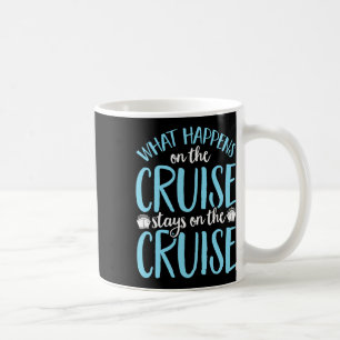 Lustig was auf der Kreuzfahrt passiert, bleibt auf Kaffeetasse