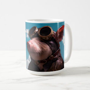 Lustig wenn Schweine fliegen Kaffeetasse