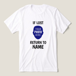 Lustig Wenn Verloren Zurück Zu Benutzerdefiniertem Tri-Blend Shirt