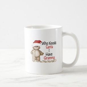 Lustig, wer Sankt Gramma benötigt Kaffeetasse