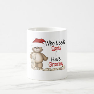 Lustig, wer Sankt Grammy benötigt Kaffeetasse