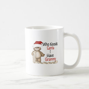 Lustig, wer Sankt Grammy benötigt Kaffeetasse