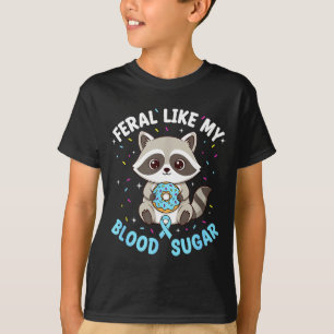 Lustig Wild Wie Mein Blutzucker Diabtes Krieger T T-Shirt