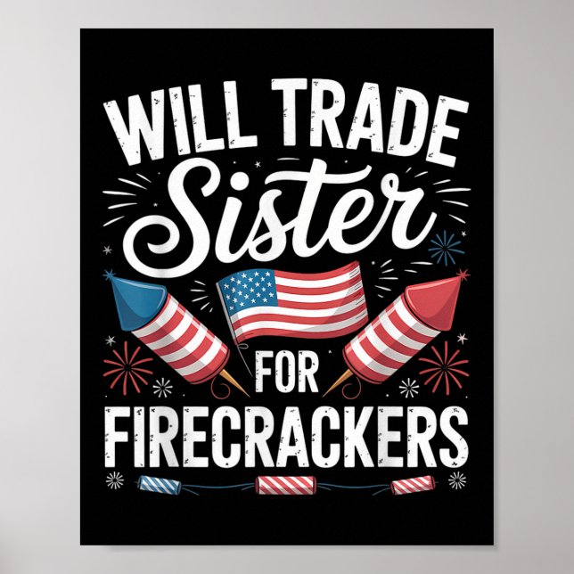 Lustig Wird Schwester Für Feuerwerkskörper Usa 4.  Poster (Vorne)