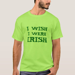 Lustig wünsche ich, dass ich irisches Limones T-Shirt