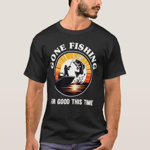 Lustig zum Fischen für immer in Rente P T-Shirt