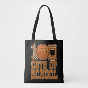 Lustige 100 Tage Basketball-Schul-Kinder-Sport Tasche