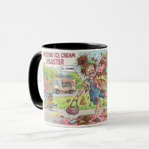 Lustige 11oz-Eiscreme-Schmelzen-Kaffeetasse Tasse