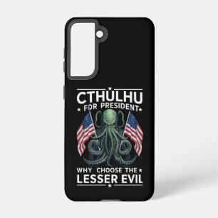 Lustige 2024 Wahlen Cthulhu Für Präsident  Samsung Galaxy Hülle