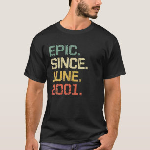 Lustige 20-jährige Männer Frauen Episch seit Juni T-Shirt