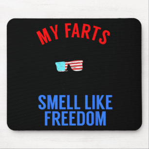 Lustige 4. Juli-Party - Lustiger Abe-Lincoln-Shirt Mousepad