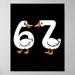 Lustige 67 Gans Alberner Gehirn Fäulnis Lehrer Gen Poster
