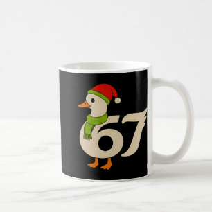 Lustige 67 Gans Weihnachten 6 7 Meme Ente Santa Hu Kaffeetasse