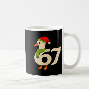 Lustige 67 Gans Weihnachten 6 7 Meme Ente Santa Hu Kaffeetasse