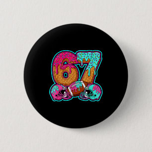 Lustige 67 Sechs Sieben Meme American Football Zah Button