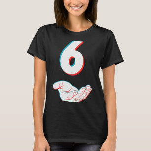 Lustige 67 Sechs Sieben Meme Paar passende Hallowe T-Shirt
