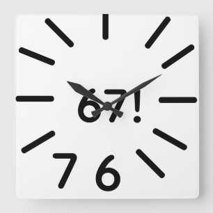 lustige 67 Uhr