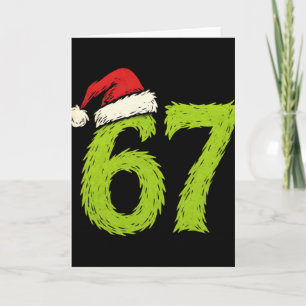 Lustige 67 Weihnachten Six Seven Meme 6 7 Teens Ju Karte