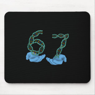 Lustige 67 Zahl Meme DNA-Replikation Molekulare Wi Mousepad