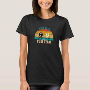 Lustige 8 9 Ball Billard-Mannschaft Schöne Rack Po T-Shirt