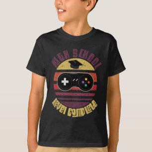 Lustige Abschlussfeier für Gamer auf Abitur-Niveau T-Shirt