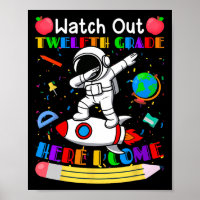 Lustige Achtung Senior Hier Komme Ich Astronaut