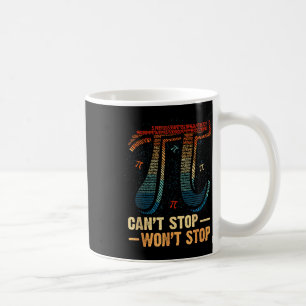 Lustige aggressive Zitat Kann nicht aufhören wird  Kaffeetasse